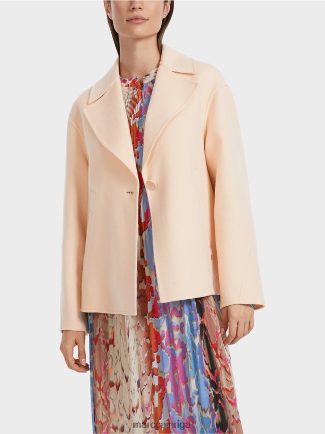 apģērbs tumšs krēms VRBHXD253 Marc Cain vilnas āra jaka