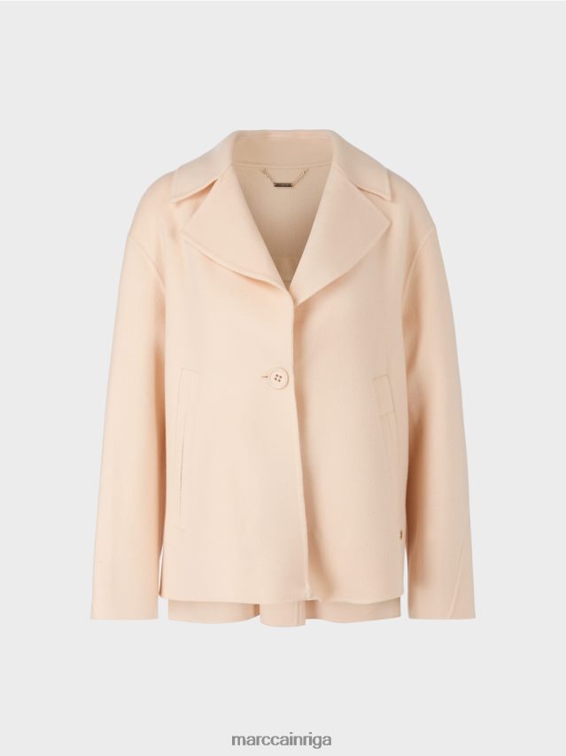 apģērbs tumšs krēms VRBHXD253 Marc Cain vilnas āra jaka