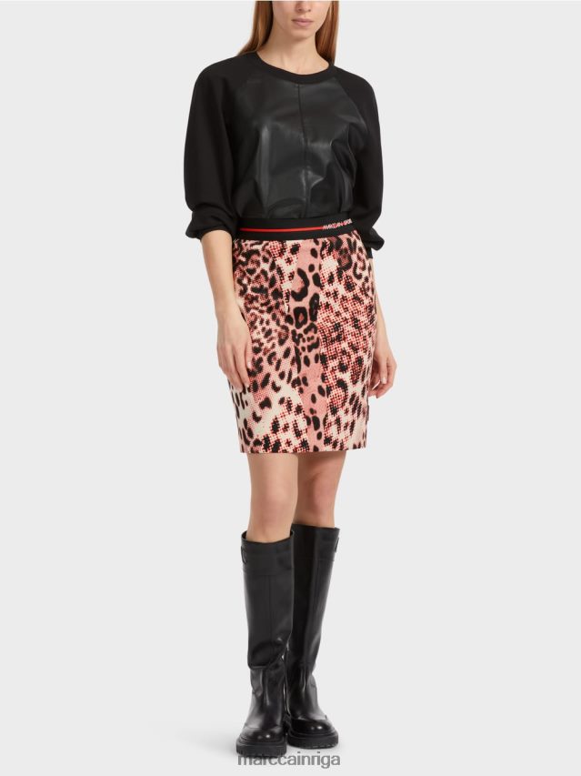 apģērbs campari VRBHXD461 Marc Cain mini svārki ar leo apdruku