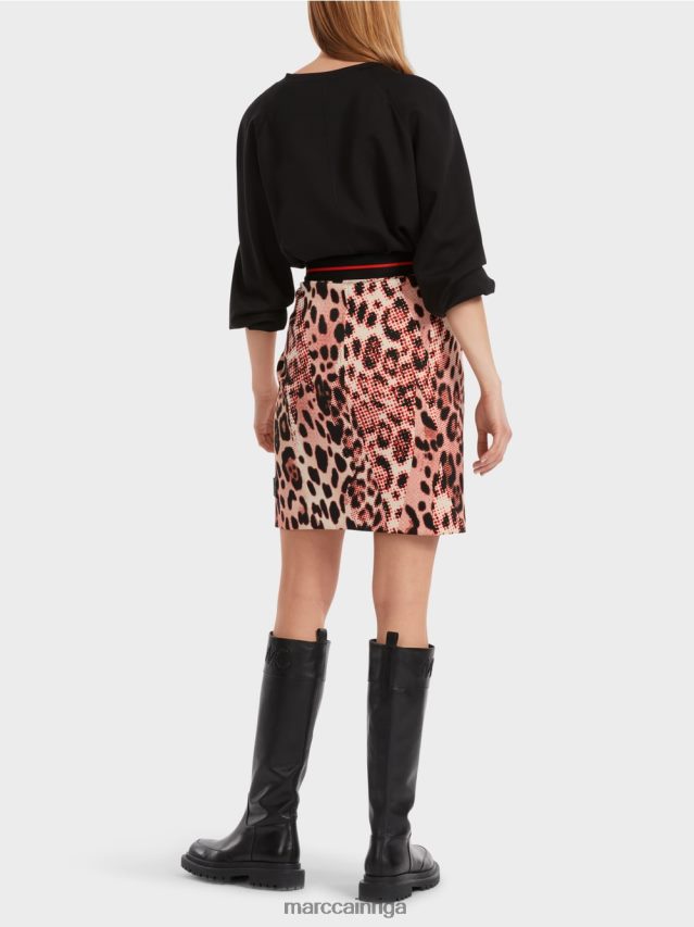 apģērbs campari VRBHXD461 Marc Cain mini svārki ar leo apdruku