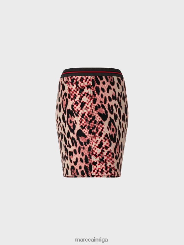 apģērbs campari VRBHXD461 Marc Cain mini svārki ar leo apdruku