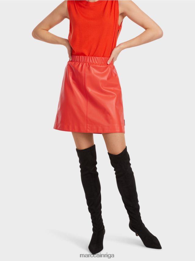 apģērbs campari VRBHXD462 Marc Cain īsi svārki no jautras ādas
