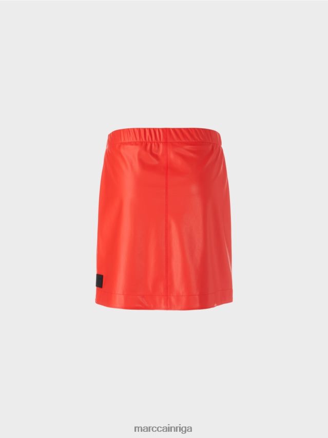 apģērbs campari VRBHXD462 Marc Cain īsi svārki no jautras ādas