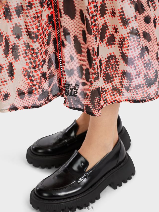 apģērbs campari VRBHXD464 Marc Cain gari daudzpakāpju svārki ar leo apdruku