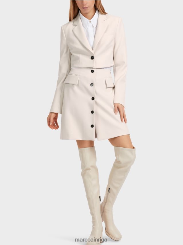 apģērbs dūmi VRBHXD459 Marc Cain mini svārki ar pogu skavām