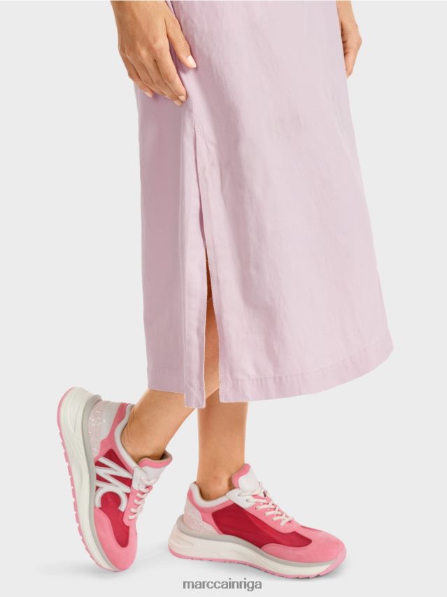 apģērbs gaiša lavanda VRBHXD489 Marc Cain uzliesmojuši svārki