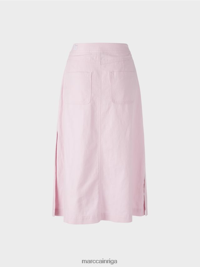 apģērbs gaiša lavanda VRBHXD489 Marc Cain uzliesmojuši svārki