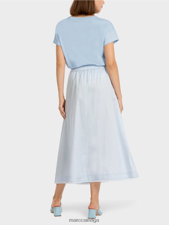 apģērbs gaiši pūderzils VRBHXD492 Marc Cain virpuļojoši svārki