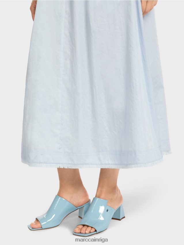 apģērbs gaiši pūderzils VRBHXD492 Marc Cain virpuļojoši svārki