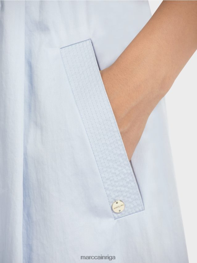 apģērbs gaiši pūderzils VRBHXD492 Marc Cain virpuļojoši svārki