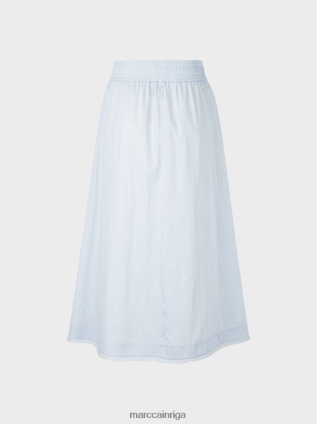 apģērbs gaiši pūderzils VRBHXD492 Marc Cain virpuļojoši svārki