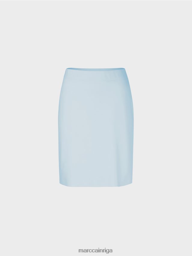 apģērbs gaiši zils VRBHXD520 Marc Cain svārki līdz ceļiem