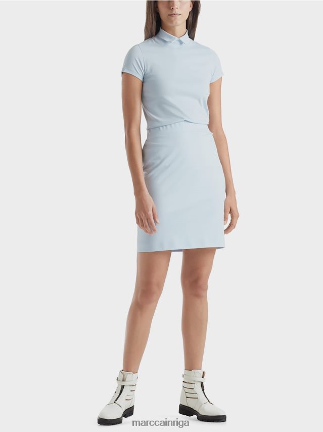 apģērbs gaiši zils VRBHXD520 Marc Cain svārki līdz ceļiem