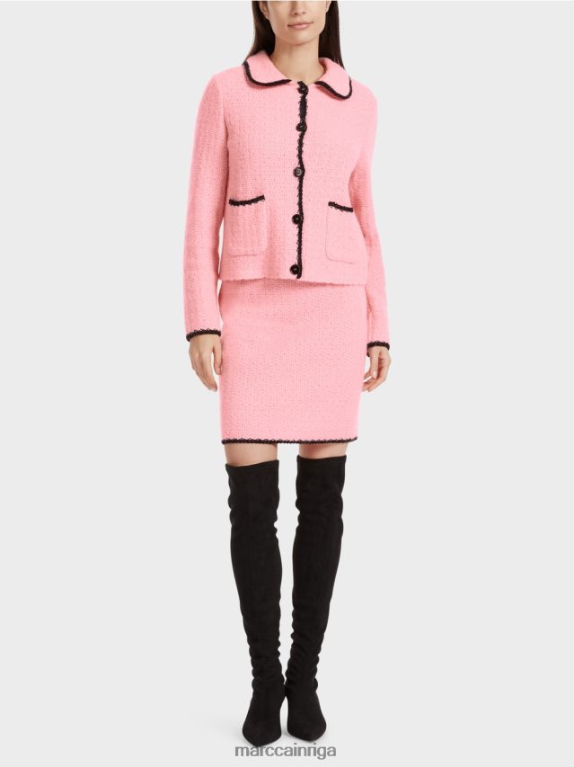 apģērbs mīksts pulveris rozā VRBHXD474 Marc Cain minisvārki, adīti Vācijā