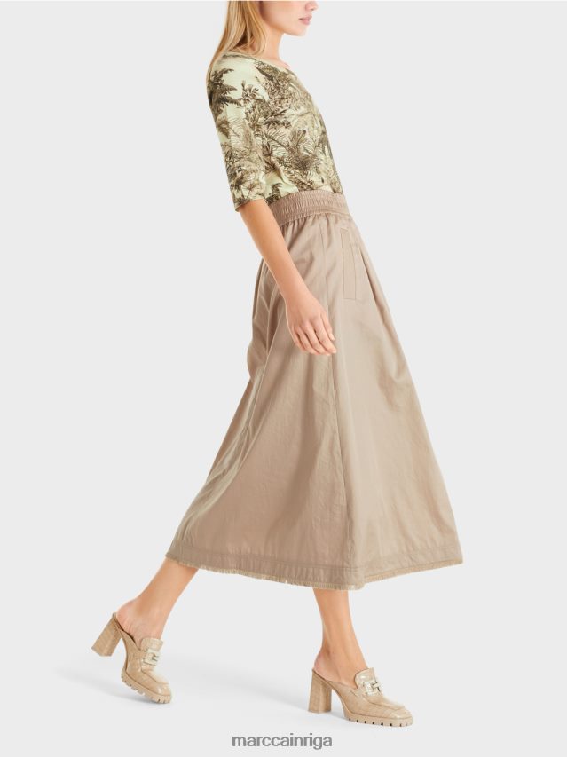 apģērbs maiga taupe VRBHXD494 Marc Cain virpuļojoši svārki