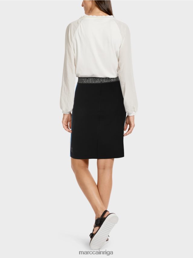 apģērbs melns VRBHXD507 Marc Cain svārki \"adīti Vācijā\"
