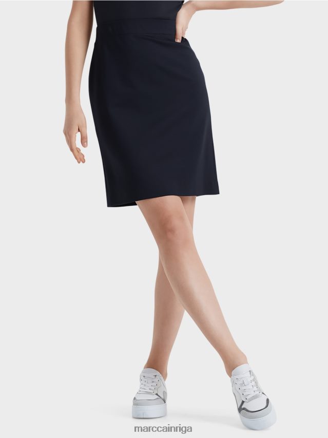 apģērbs pusnakts zils VRBHXD518 Marc Cain svārki līdz ceļiem