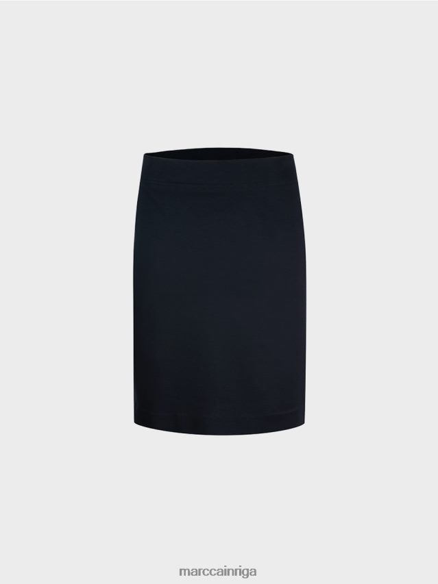 apģērbs pusnakts zils VRBHXD518 Marc Cain svārki līdz ceļiem