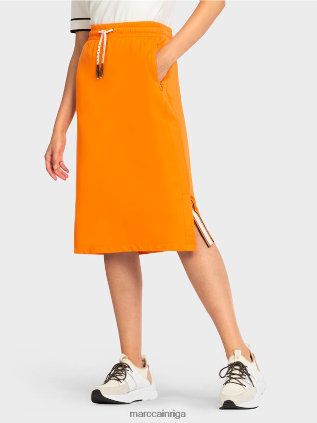 apģērbs spilgti oranža VRBHXD502 Marc Cain sportiski džersija svārki