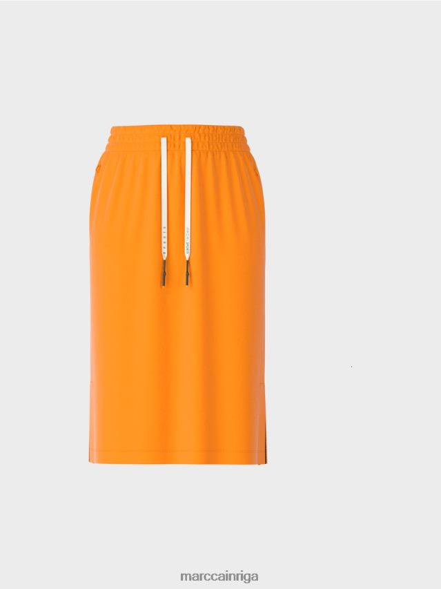 apģērbs spilgti oranža VRBHXD502 Marc Cain sportiski džersija svārki