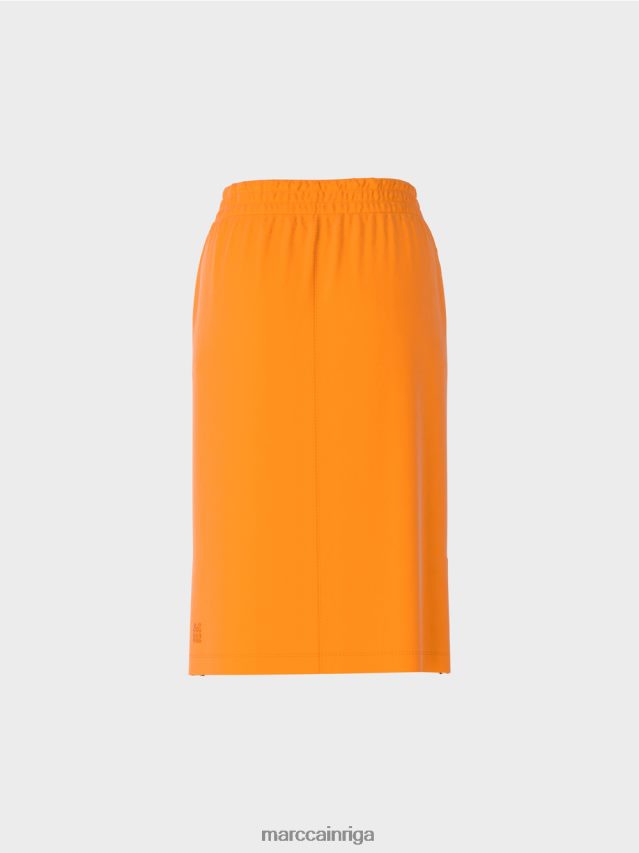 apģērbs spilgti oranža VRBHXD502 Marc Cain sportiski džersija svārki