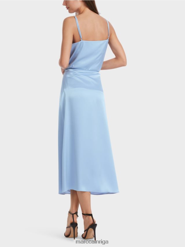 apģērbs tumšas vasaras debesis VRBHXD467 Marc Cain svārki ar ietīšanas efektu