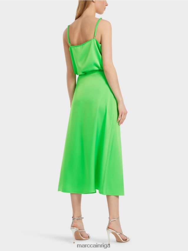 apģērbs tumši ābolu zaļš VRBHXD458 Marc Cain svārki ar ietīšanas efektu