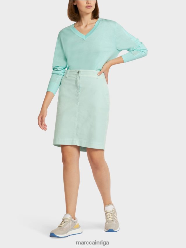 apģērbs viegls mīksts jumta logs VRBHXD497 Marc Cain "pārdomāt kopā" ​​džinsa svārki