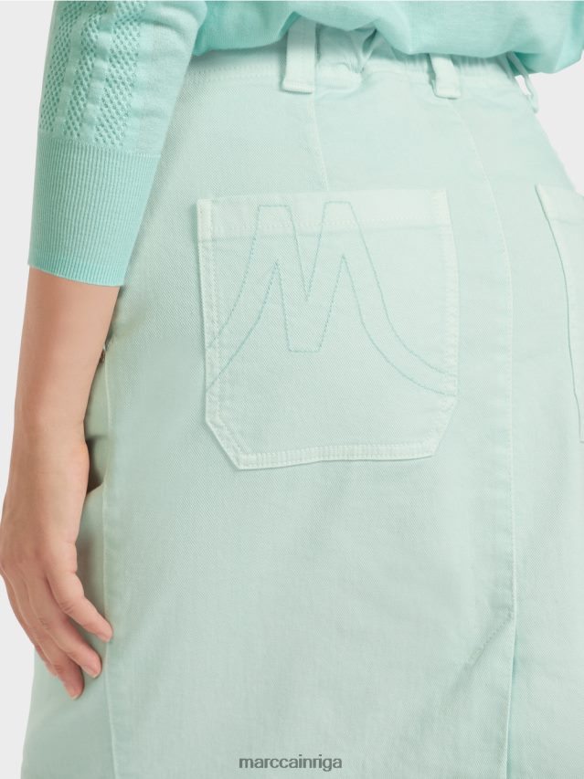 apģērbs viegls mīksts jumta logs VRBHXD497 Marc Cain \"pārdomāt kopā\" ​​džinsa svārki