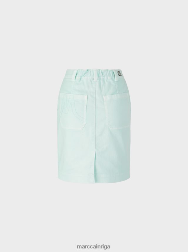 apģērbs viegls mīksts jumta logs VRBHXD497 Marc Cain \"pārdomāt kopā\" ​​džinsa svārki