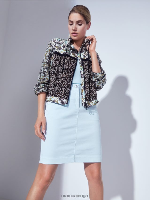 apģērbs viegls mīksts jumta logs VRBHXD497 Marc Cain \"pārdomāt kopā\" ​​džinsa svārki