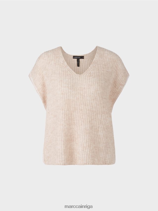 apģērbs Mandeļu piens VRBHXD1053 Marc Cain slipover 100 % ražots Vācijā