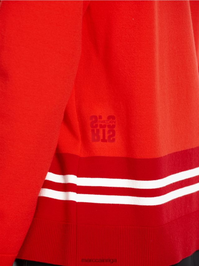 apģērbs campari VRBHXD1048 Marc Cain \"pārdomāt kopā\" ​​vilnas džemperis