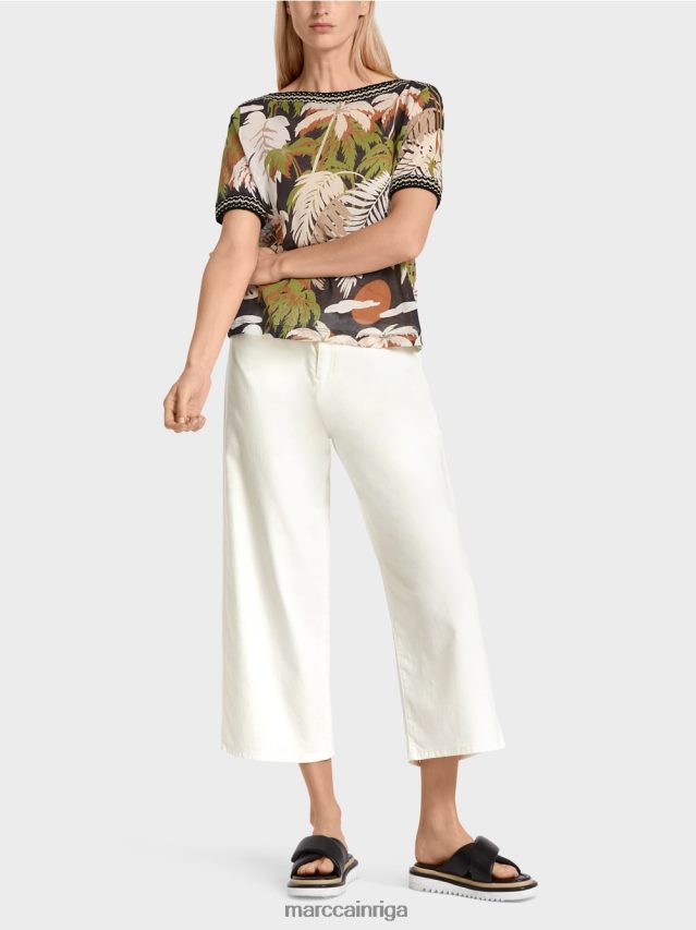 apģērbs dziļi olīvzaļa VRBHXD1146 Marc Cain džemperis "adīts Vācijā"