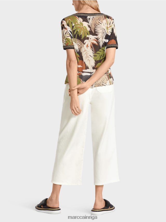 apģērbs dziļi olīvzaļa VRBHXD1146 Marc Cain džemperis \"adīts Vācijā\"