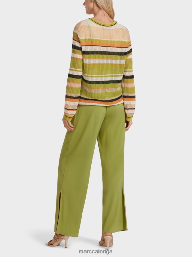 apģērbs dziļi olīvzaļa VRBHXD1147 Marc Cain džemperis \"adīts Vācijā\"