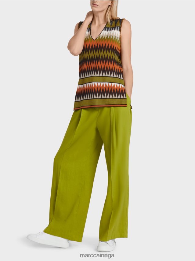 apģērbs dziļi olīvzaļa VRBHXD1148 Marc Cain džemperis "adīts Vācijā"