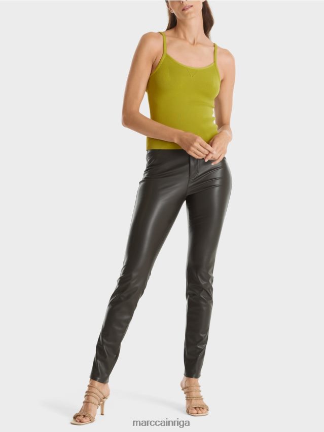 apģērbs dziļi olīvzaļa VRBHXD1149 Marc Cain "pārdomāt kopā" ​​tops