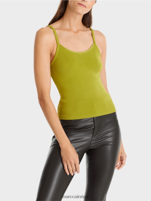 apģērbs dziļi olīvzaļa VRBHXD1149 Marc Cain \"pārdomāt kopā\" ​​tops