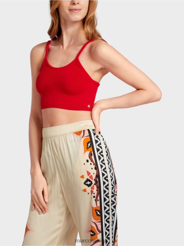 apģērbs dziļi sarkans VRBHXD1133 Marc Cain \"pārdomāt kopā\" ​​bustier