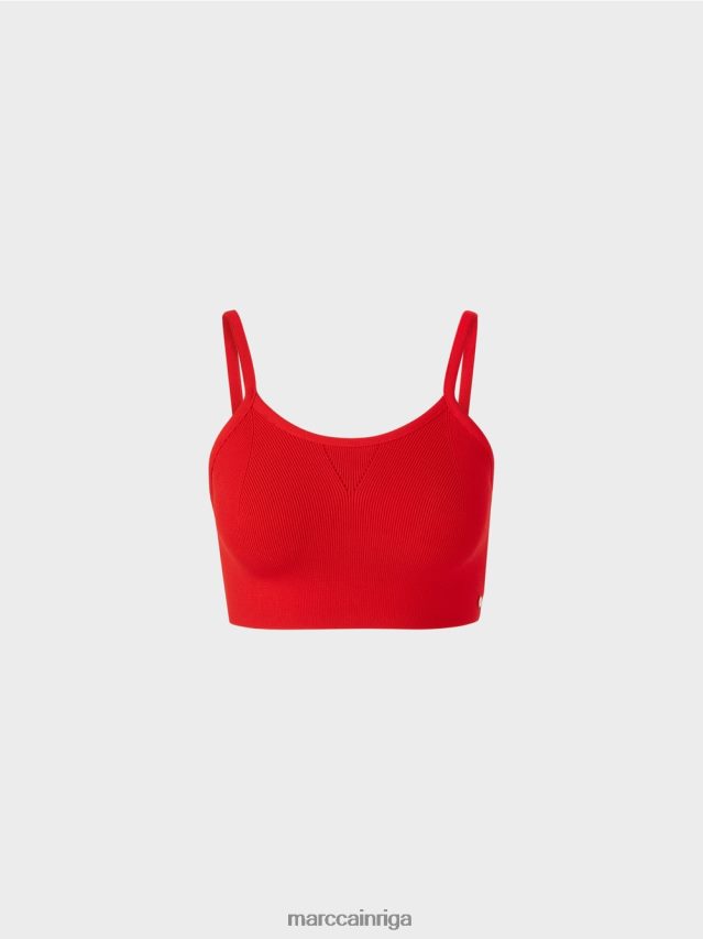 apģērbs dziļi sarkans VRBHXD1133 Marc Cain \"pārdomāt kopā\" ​​bustier