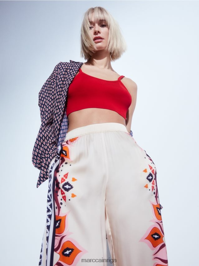 apģērbs dziļi sarkans VRBHXD1133 Marc Cain \"pārdomāt kopā\" ​​bustier