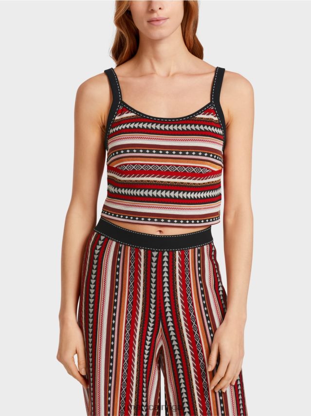 apģērbs dziļi sarkans VRBHXD1134 Marc Cain krūtis \"adīts Vācijā\"