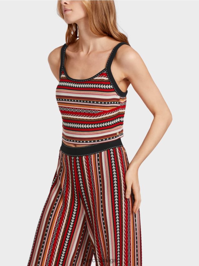 apģērbs dziļi sarkans VRBHXD1134 Marc Cain krūtis \"adīts Vācijā\"