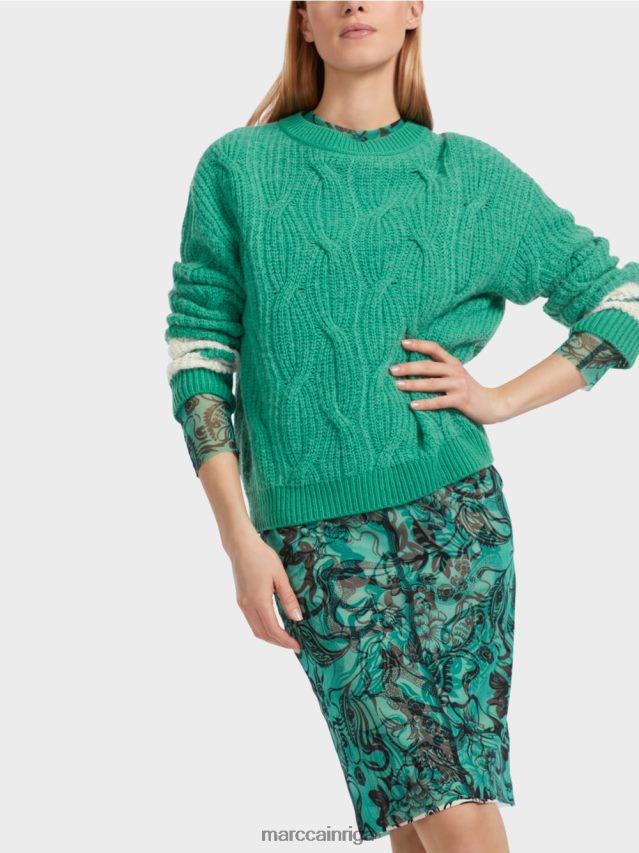 apģērbs emalja VRBHXD1060 Marc Cain džemperis - adīts Vācijā