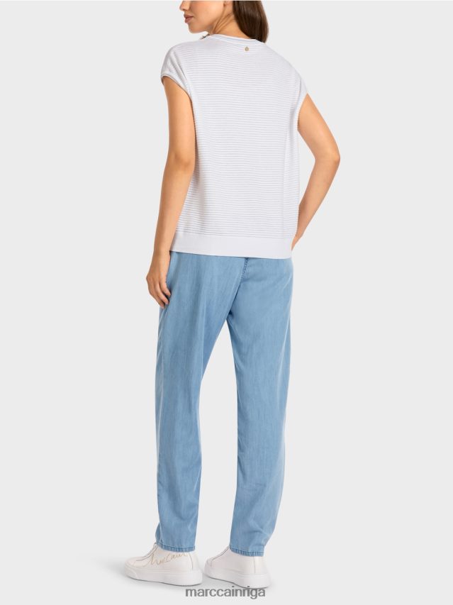 apģērbs gaiši pūderzils VRBHXD1159 Marc Cain džemperis \"adīts Vācijā\"