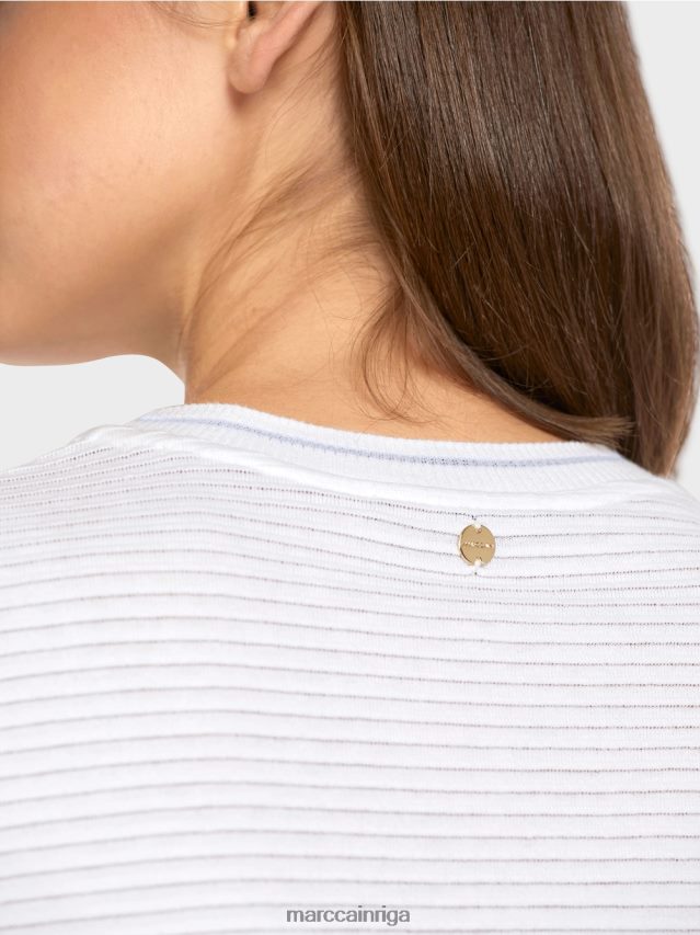 apģērbs gaiši pūderzils VRBHXD1159 Marc Cain džemperis \"adīts Vācijā\"