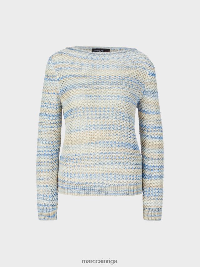 apģērbs gaiši pūderzils VRBHXD1160 Marc Cain džemperis \"adīts Vācijā\"
