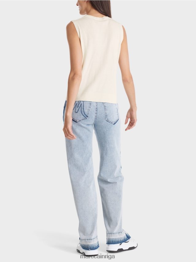 apģērbs gandrīz balts VRBHXD1107 Marc Cain \"pārdomāt kopā\" ​​sliņķi