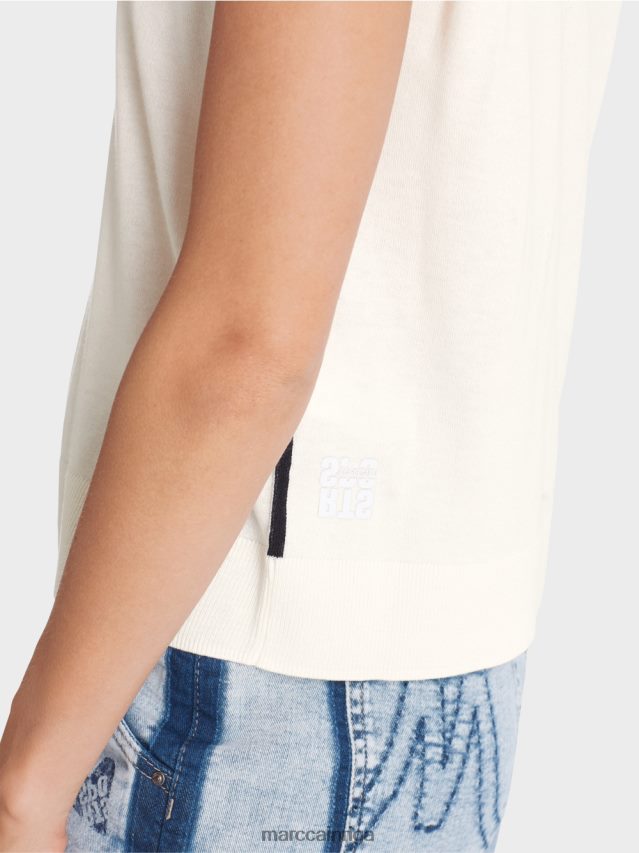 apģērbs gandrīz balts VRBHXD1107 Marc Cain \"pārdomāt kopā\" ​​sliņķi